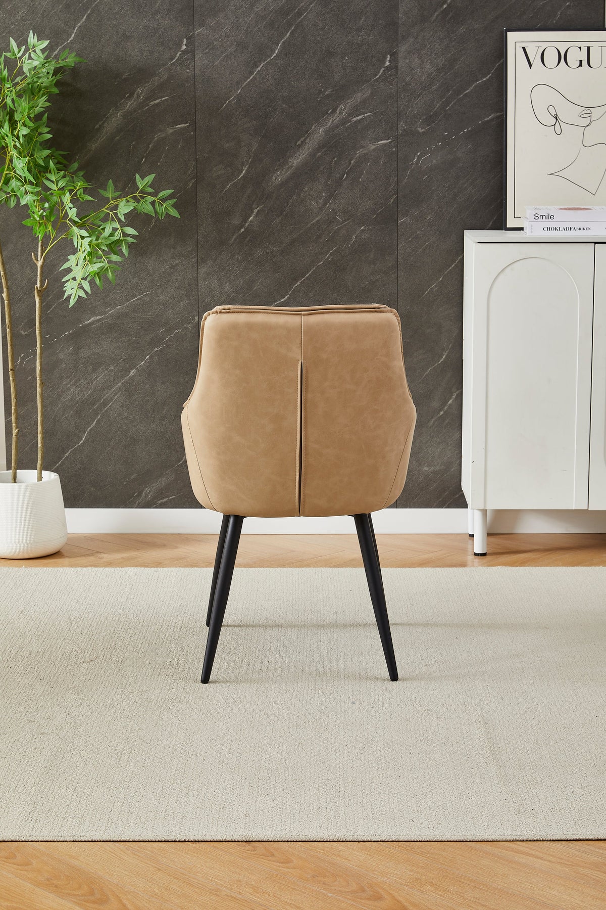 Arizona Extending Cream Gold Ceramic Table With Palermo Chairs