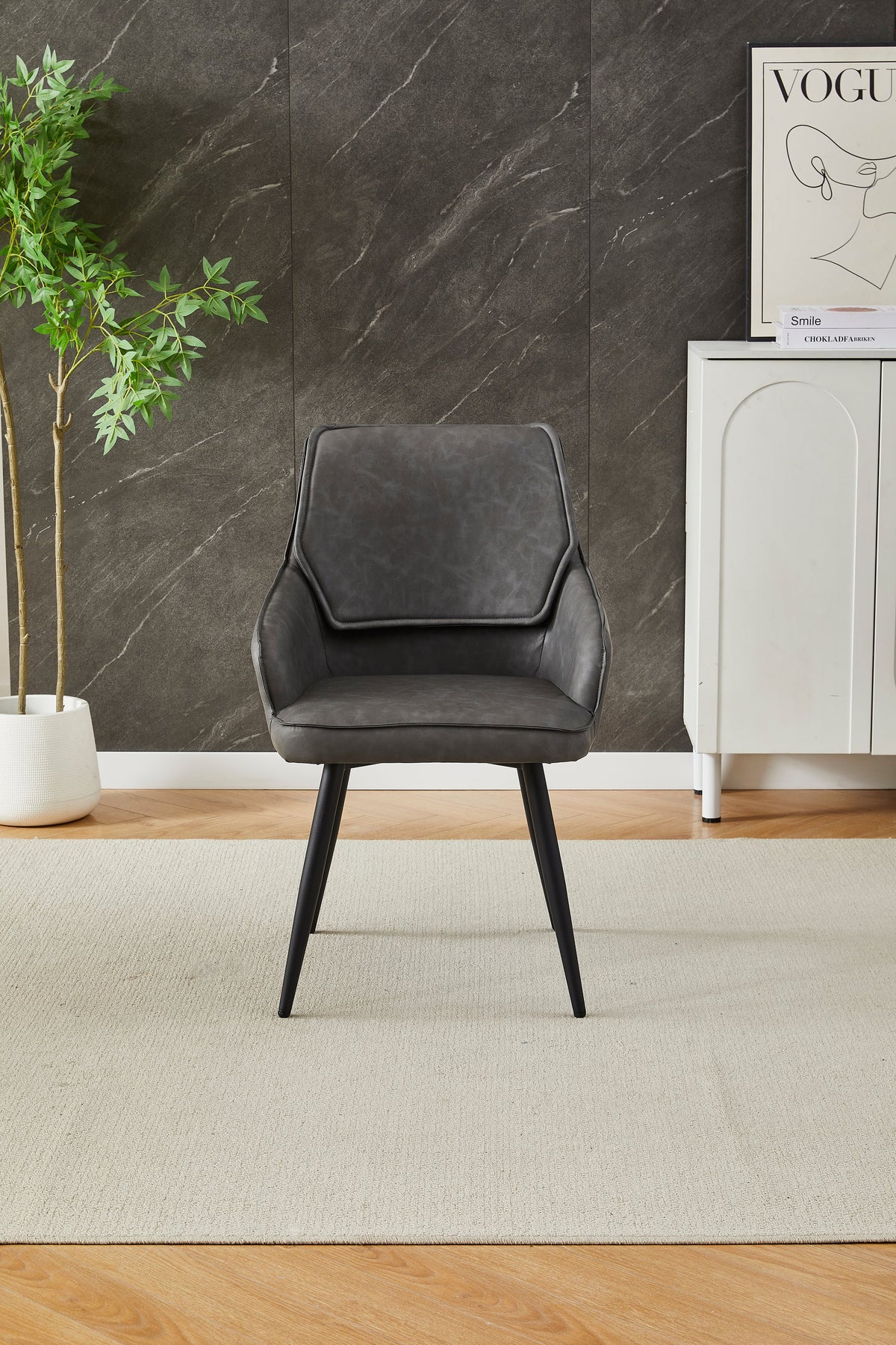 Arizona Extending Black Gold Ceramic Table With Palermo Chairs