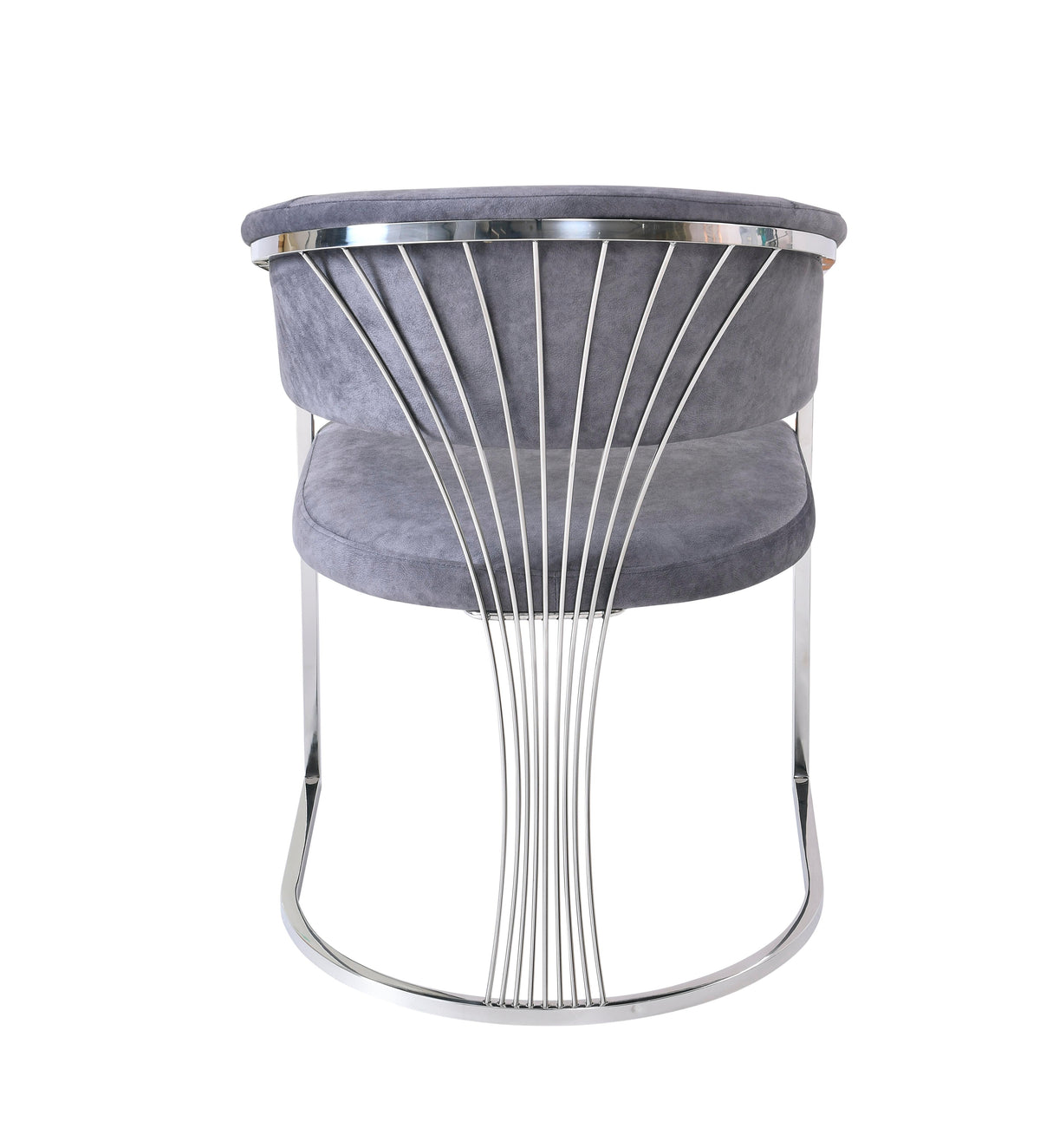 Sofia Grey Marble Dining Table with Porado Grey Chairs