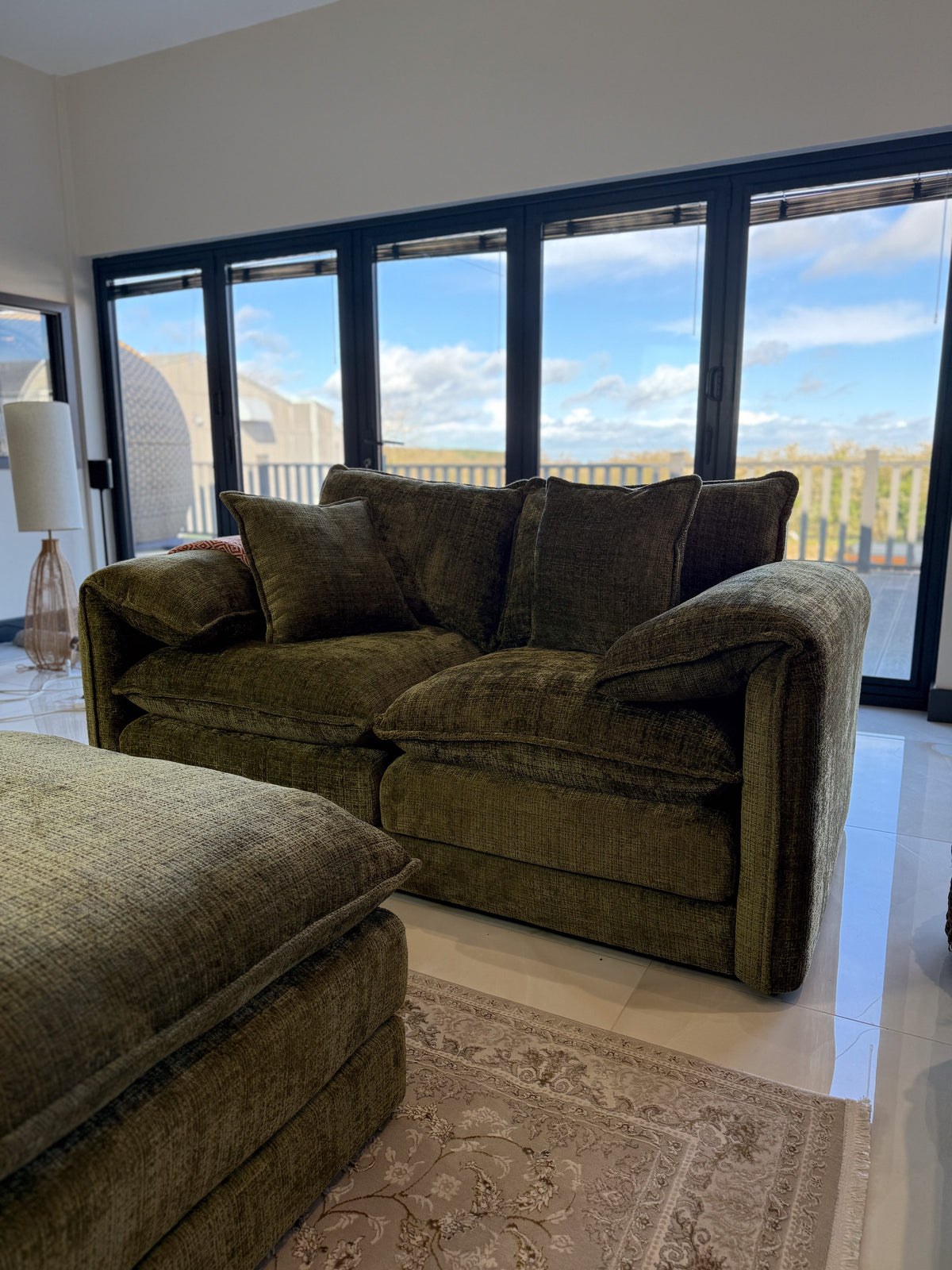 Solaya Sofa Olive 2 Seater