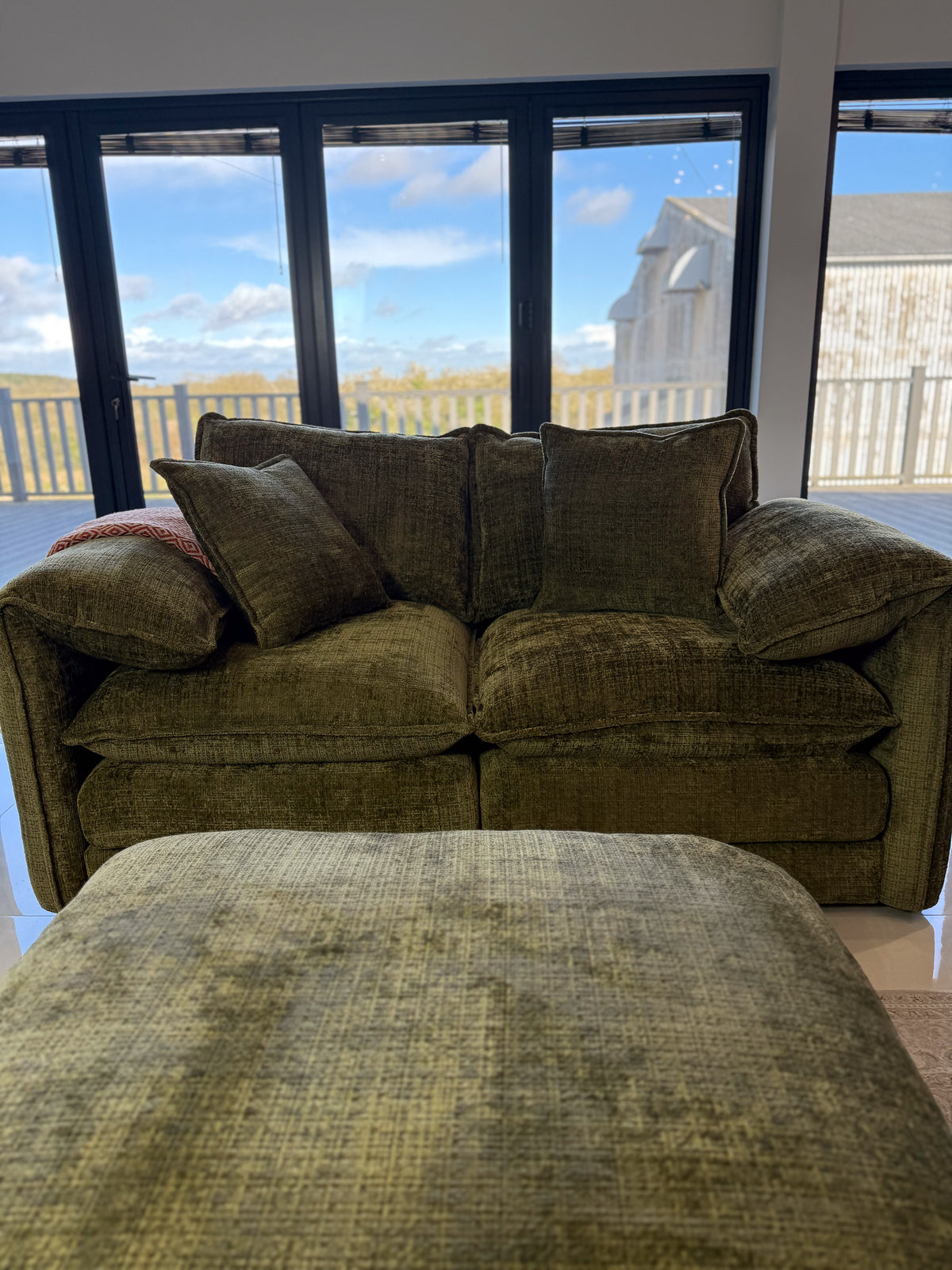 Solaya Sofa Olive 2 Seater