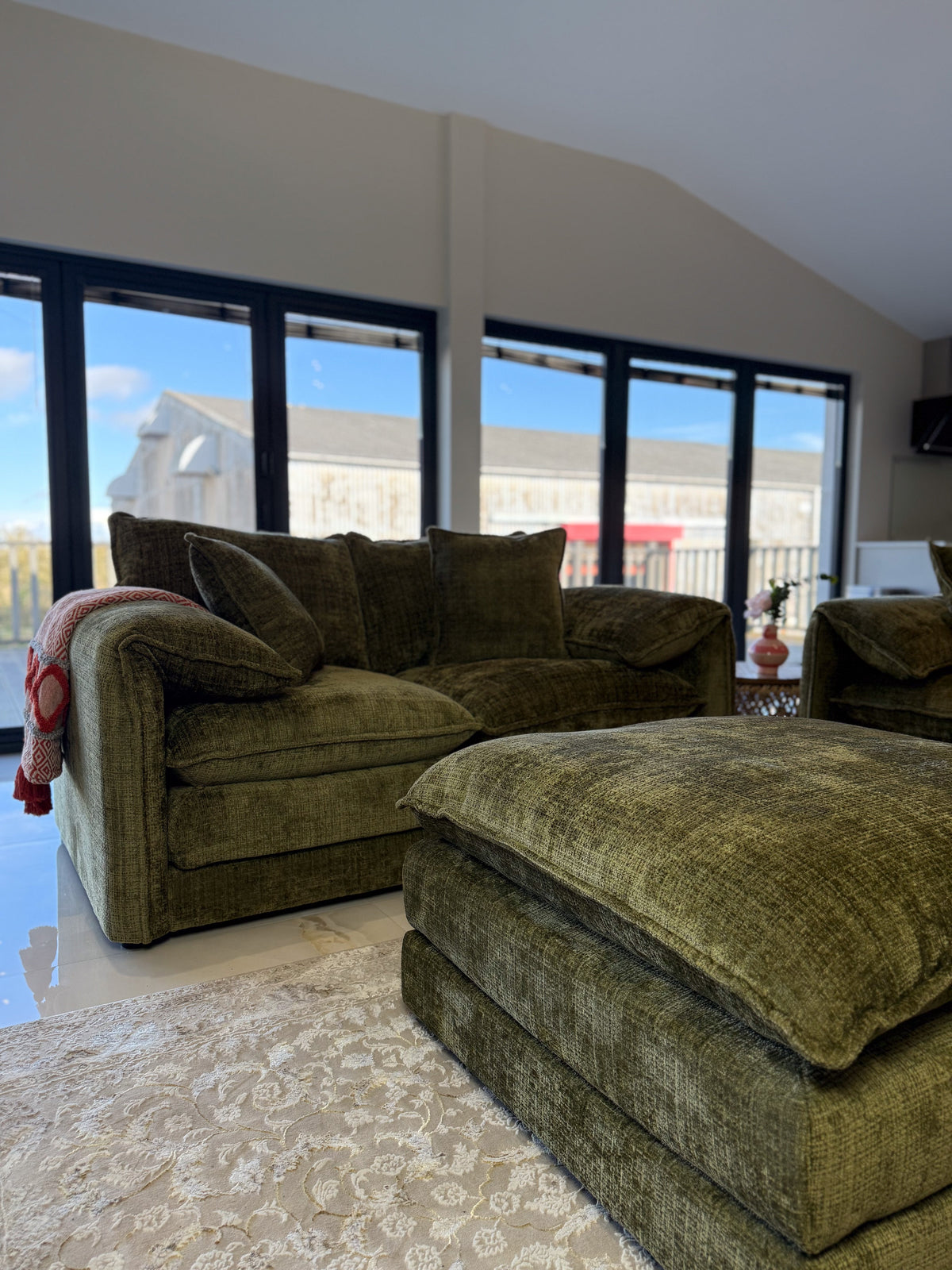 Solaya Sofa Olive 2 Seater