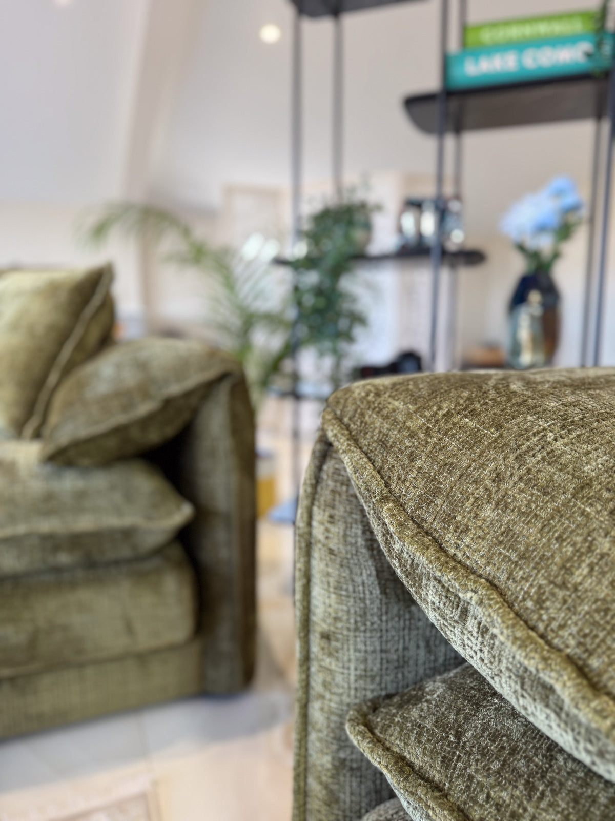 Solaya Sofa Olive 3 Seater