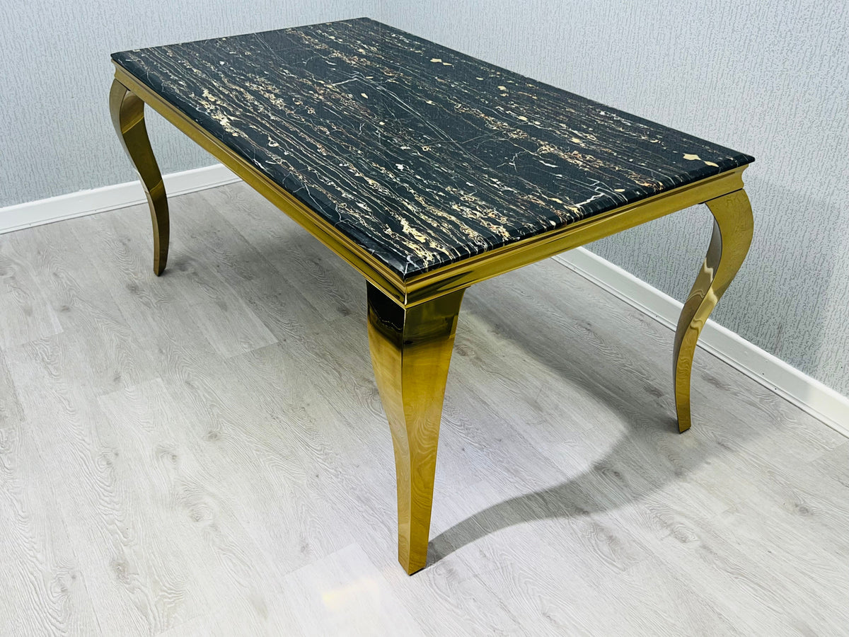 Sofia Gold Marble Coffee Table