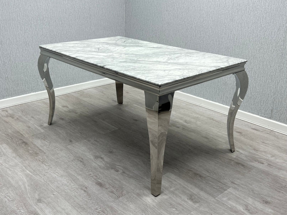 Sofia Grey Marble Dining Table Only