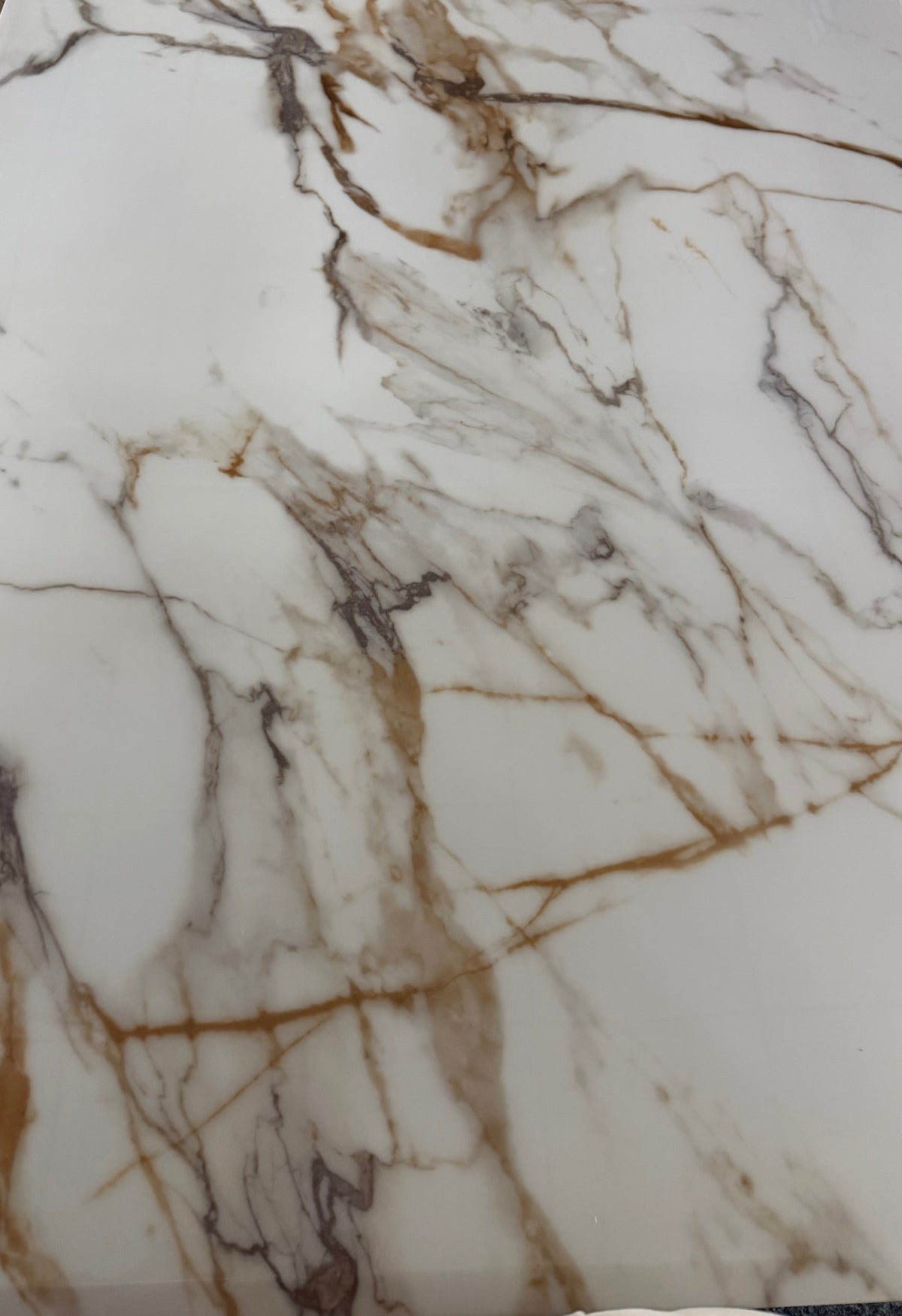 White & Gold Marble