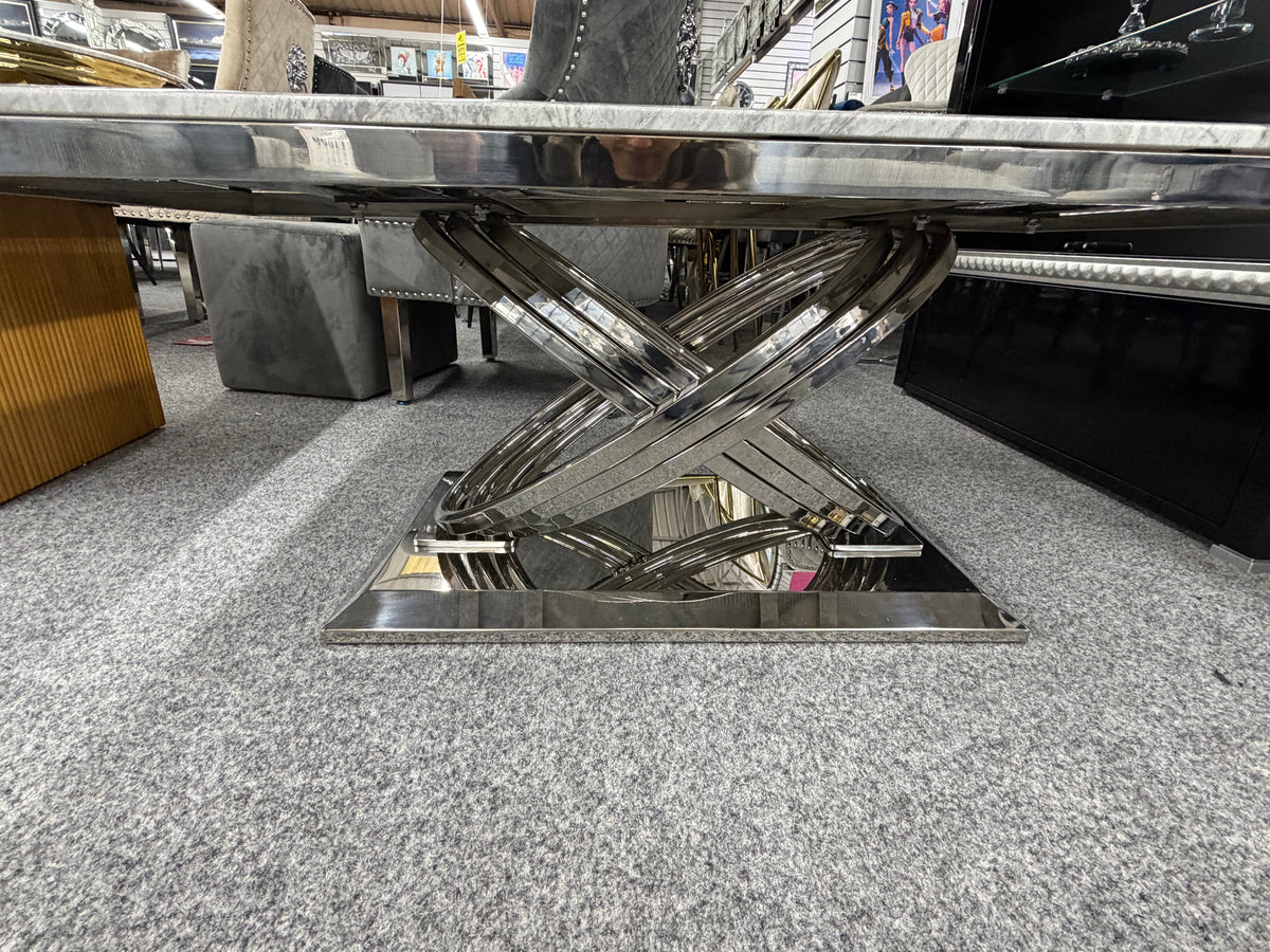 Elina Grey Marble Coffee Table