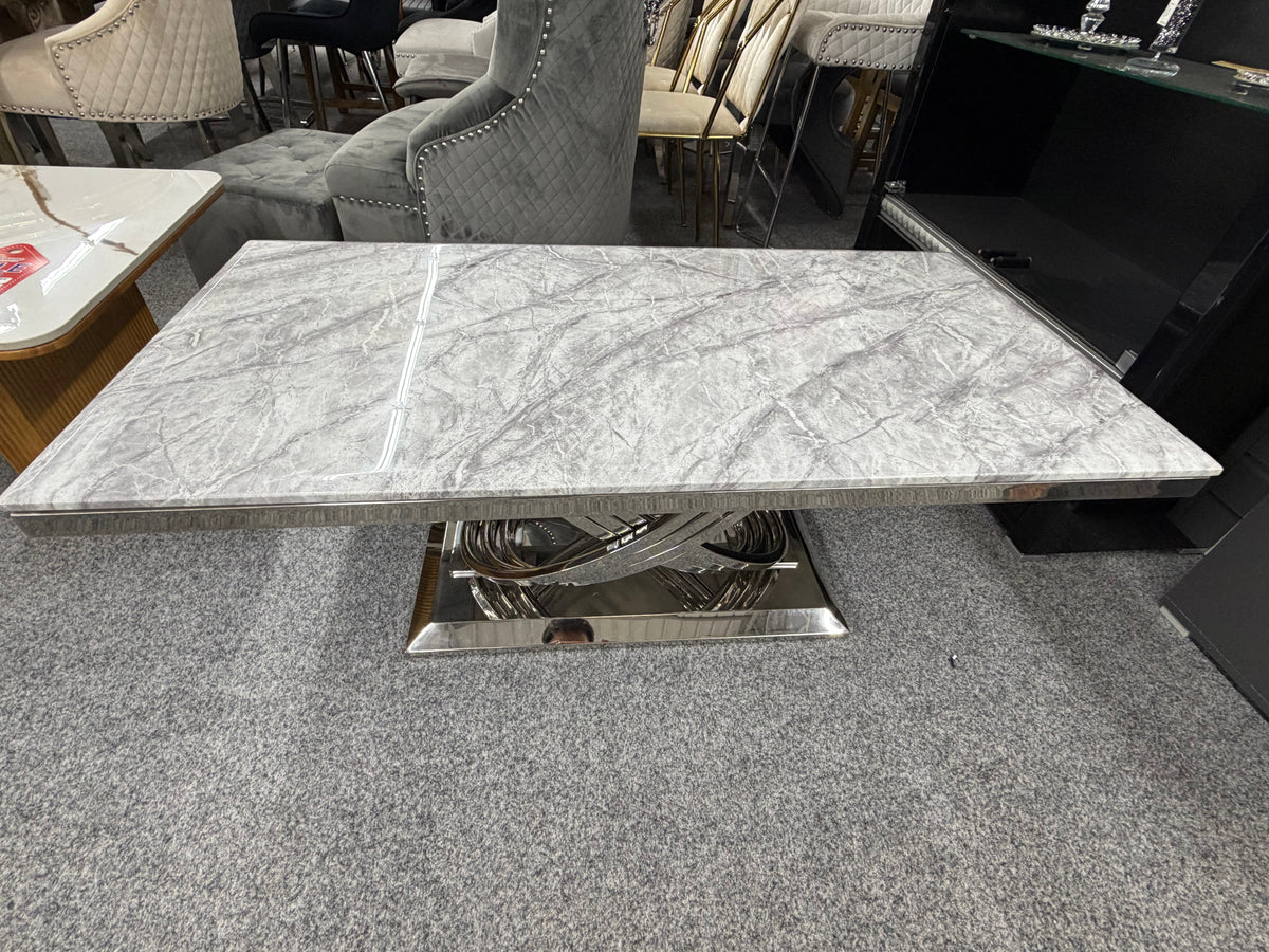 Elina Grey Marble Coffee Table